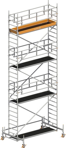 Rollgerüst mit mehreren Plattformen