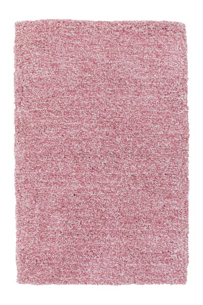 Rechteckiger Hochflor Teppich mit weicher Oberfläche für den Wohnbereich