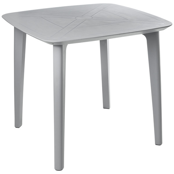 Gartentisch SORICO 86 cm 86 cm Grau