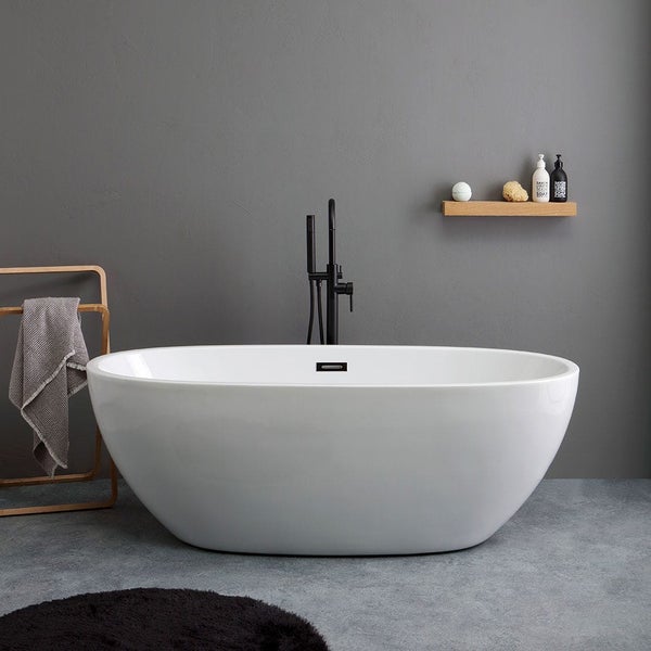 Weiße  Freistehende Badewanne | Cassiopea
