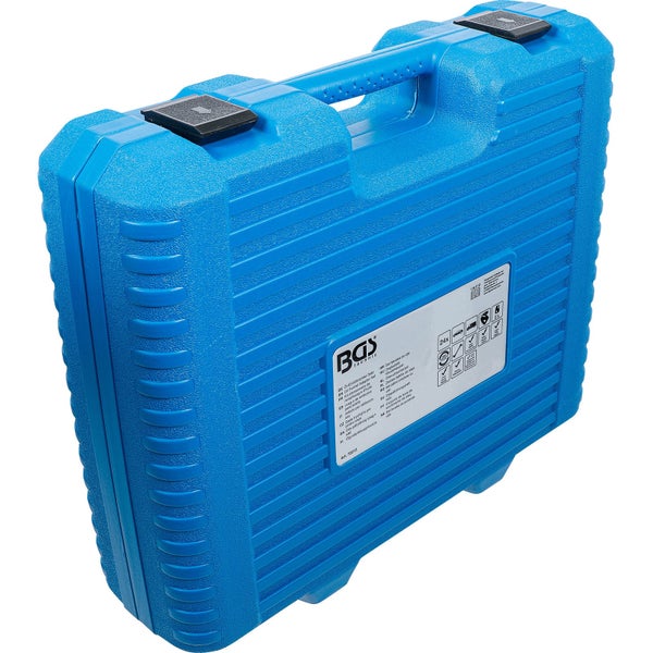 Blauer Werkzeugkoffer mit BGS Technic Logo