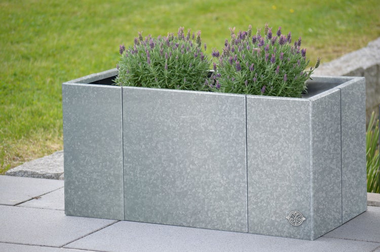 Pflanzkübel ELEO Vernazza 80 x 120 x 40 cm Metall verzinkt
