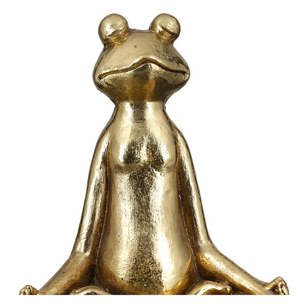 Figur GILDE Dekoration Höhe 50,5cm Breite 46cm goldfarben Magnesia