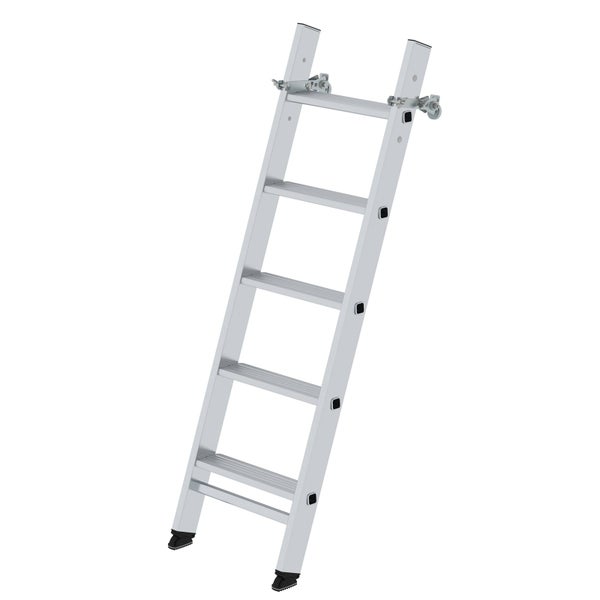 Aluminiumleiter mit fünf Sprossen