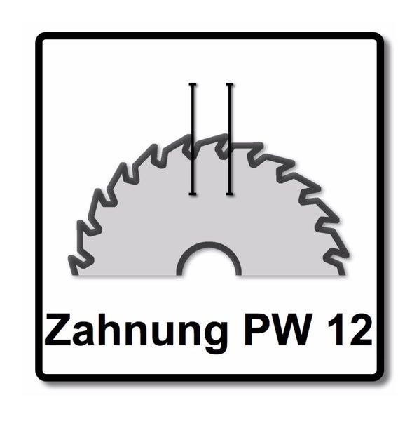 Festool 2x Kreissägeblatt Wood Rip Cut HW 160 x 1,8 x 20 mm PW12 ( 2x 205550 ) für Tauchsägen TS 55 F, TSC 55 K & Handkreissägen HK 55, HKC 55
