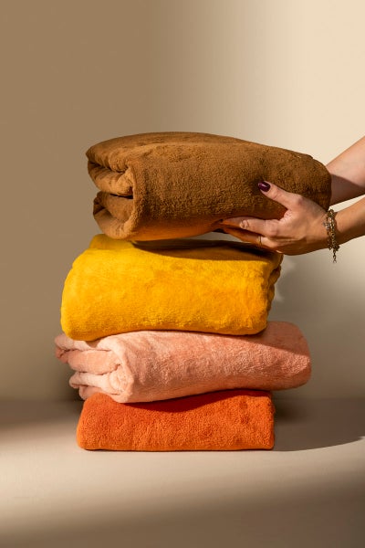Wohndecke Owen - Gelb 130x160 cm