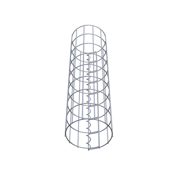 Gabionensäule Durchmesser 22 cm, MW 5 x 10 cm rund - Höhe: 0,80 m