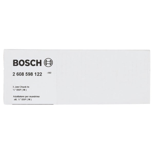 Bosch Adapter für Diamantbohrkronen Maschinenseite 6-Kant Kronenseite G 1/2 88 mm - 2608598122
