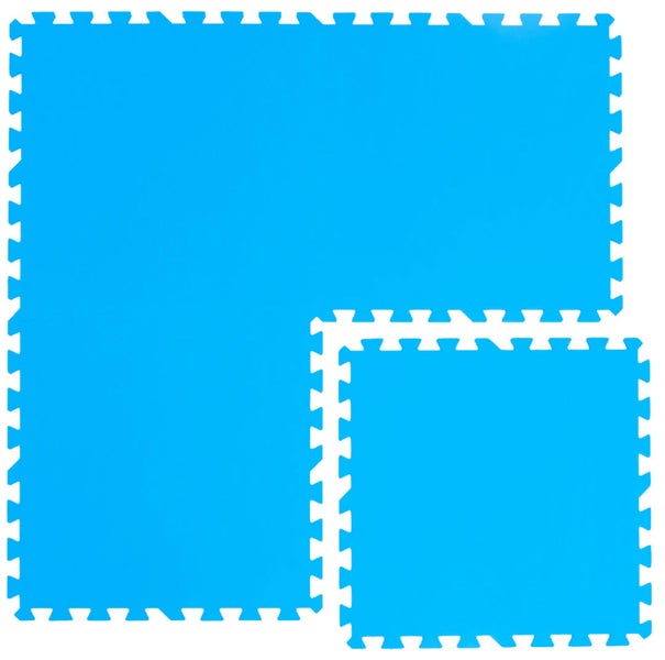 Quadratische Puzzlematte als Bodenbelag aus Schaumstoff mit Stecksystem