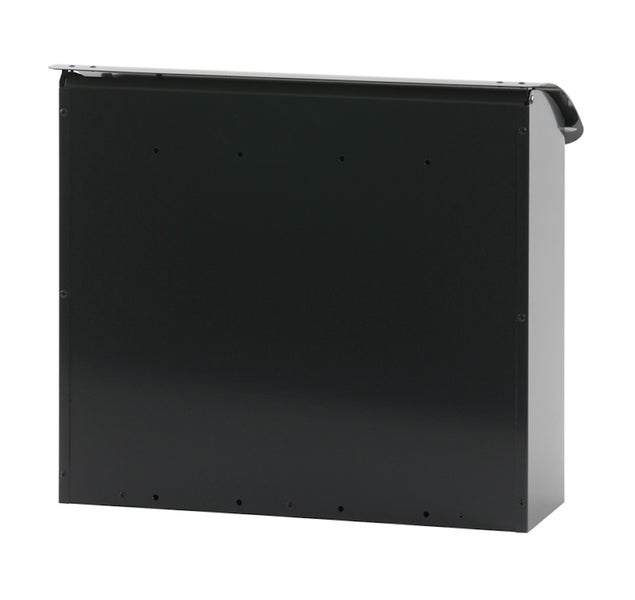 PROREGAL Feuergeprüfter Wandbriefkasten Aus Metall HxBxT 42 x 41,5 x 16 cm Einwurföffnung 37,5 x 3 cm Anthrazit