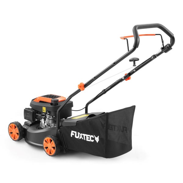 Fuxtec Rasenmäher mit Fangkorb