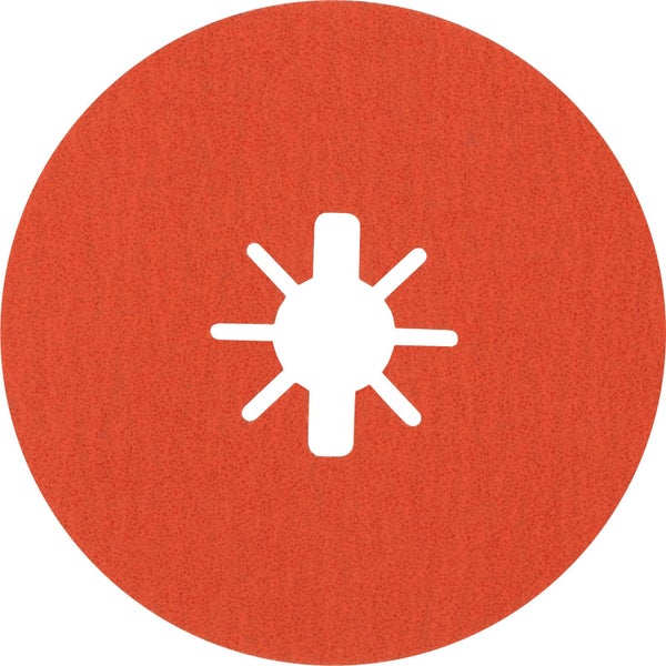 Eine Person schleift Metall mit einem Winkelschleifer.