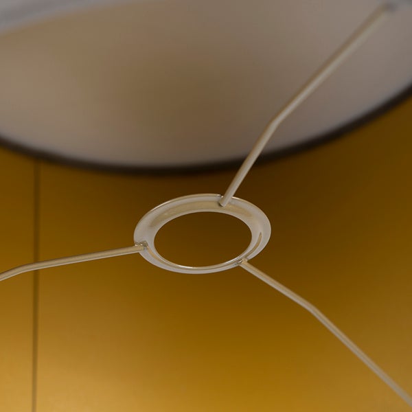 Detailaufnahme des Lampenschirmgestells