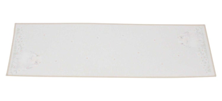 FRANK FLECHTWAREN | Tischläufer Blumenhase, POLYESTER, BAUMWOLLE, 40 x 140 cm