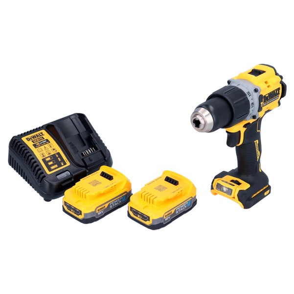 DeWalt Akku-Bohrschrauber-Set mit zwei Akkus und Ladegerät
