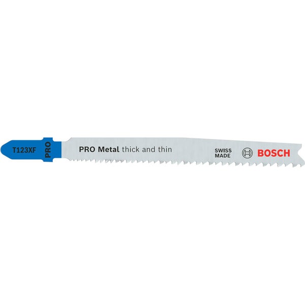 Bosch PRO Metal thick and thin T123XF Stichsägeblatt 100 mm 100-tlg. - 2608638700
