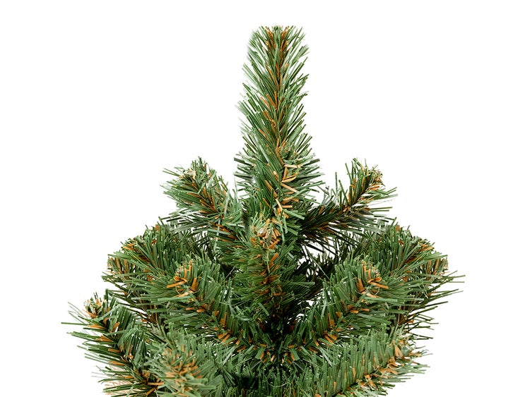 Geschmückter künstlicher Weihnachtsbaum mit 13 Ornamenten TINY 1 in Topf 25 cm