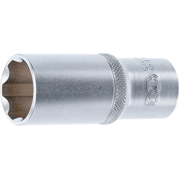 BGS Steckschlüssel-Einsatz Super Lock tief Antrieb Innenvierkant 12,5 mm (1/2) SW 24 mm - 9361