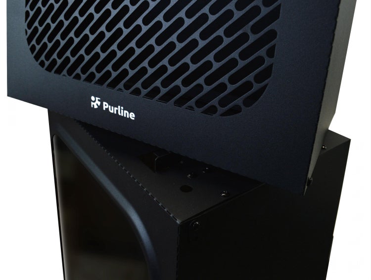 Purline Logo auf einem Heizgerät