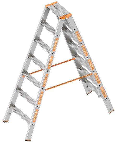 Layher Stehleiter aus Aluminium