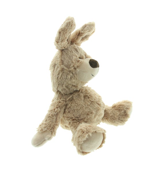 FRANK FLECHTWAREN|Kuschelhase Flocke, GH: 32 cm, POLYESTER