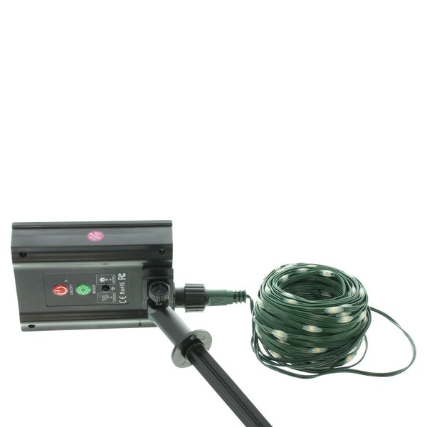 FRANK FLECHTWAREN | LED-Lichterkette Solar, KUNSTSTOFF, L: 20 m, 1 m Zuleitung