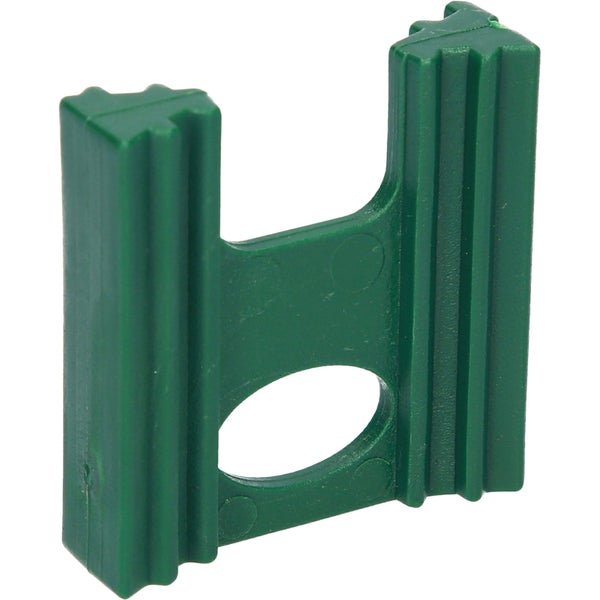 Grüner Abstandshalter für Bauprojekte