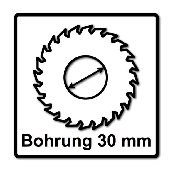 Festool Spezial Kreissägeblatt Set 3x HW 216 x 30 x 2,3 mm TF64 216 mm ( 3x 500122 ) 64 Zähne
