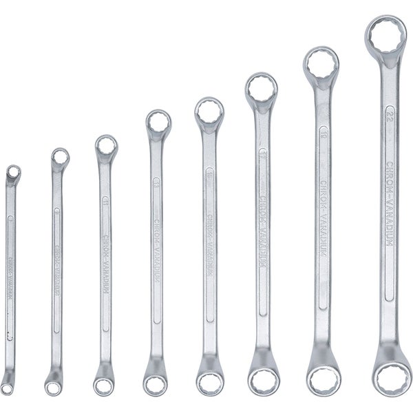 Ringmaulschlüssel Satz aus Chrom-Vanadium Stahl, verschiedene Größen