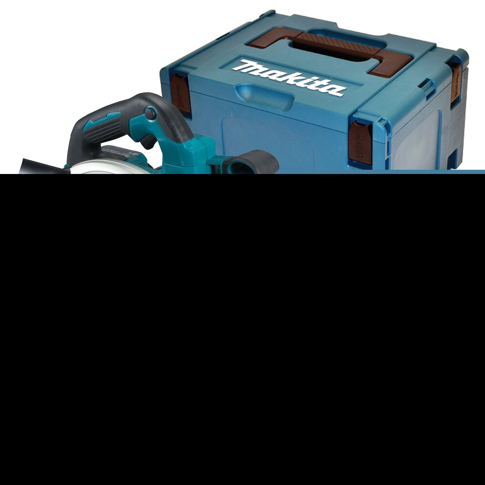 Makita DHS660RTJ Akku-Handkreissäge 18 V Ø 165 mm / 2x 5,0 Ah Akku + Ladegerät im Makpac