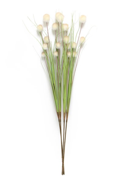FRANK FLECHTWAREN | Bündel Blütenkugel, 4er Set, KUNSTSTOFF, ca. GH 105 cm