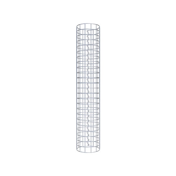 Gabionensäule Durchmesser 22 cm MW 5 x 5 cm rund - Höhe: 120 cm