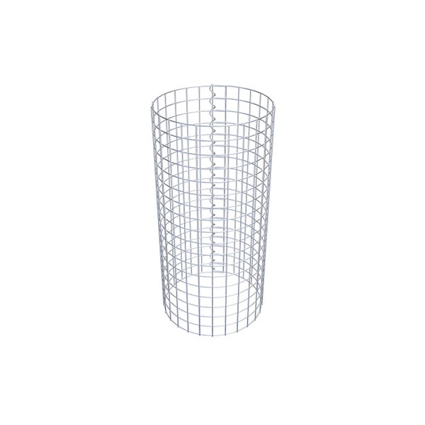 Gabionensäule Durchmesser 42 cm MW 5 x 5 cm rund - Höhe: 90 cm