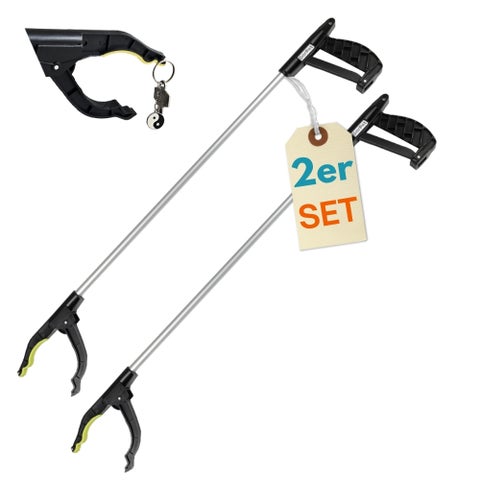 Kinder Abfallzange Müllzange Müllgreifer Papierzange - Buche L 40 cm - ab 0,66 Kinder Abfallzange Müllzange Müllgreifer Papierzange - Buche L 40 cm - ab 0,66