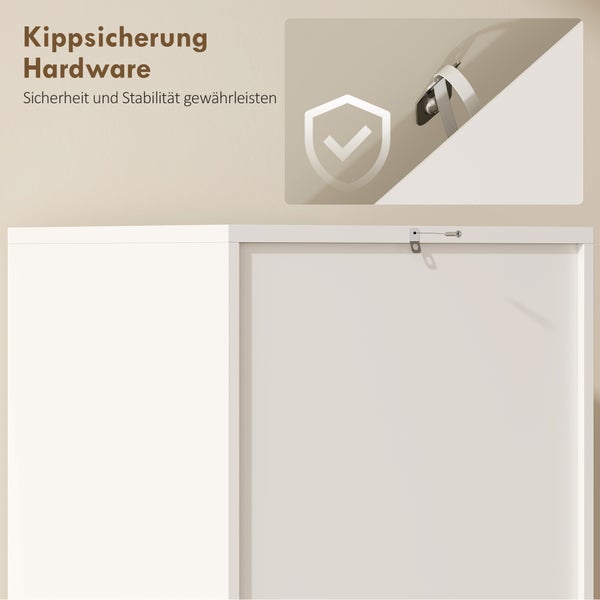 Kippsicherung für Möbel zur Wandmontage für mehr Sicherheit und Stabilität.