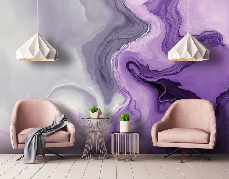 Fototapete Marmor Abstrakt Aquarell 16197VX5 Vliestapete Wohnzimmer Schlafzimmer 250x175 cm