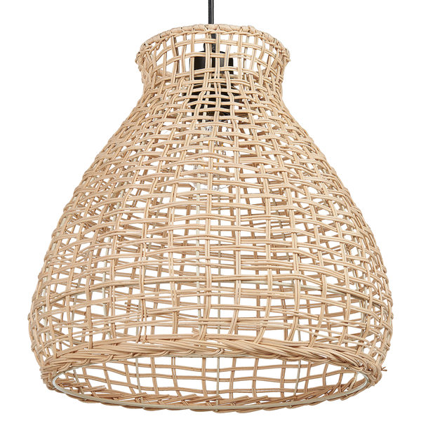 Hängeleuchte SAKENI Rattan Naturfarben