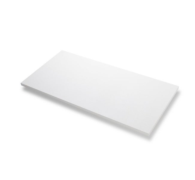 Infrarotpanel Quality Heating Ecosun VT Granolstruktur 120x60cm 600W Metall weiß RAL9016 inkl. Wand- und Deckenhalterung, 2m Netzkabel, Sicherheitsvorrichtung, 5 Jahre Garantie