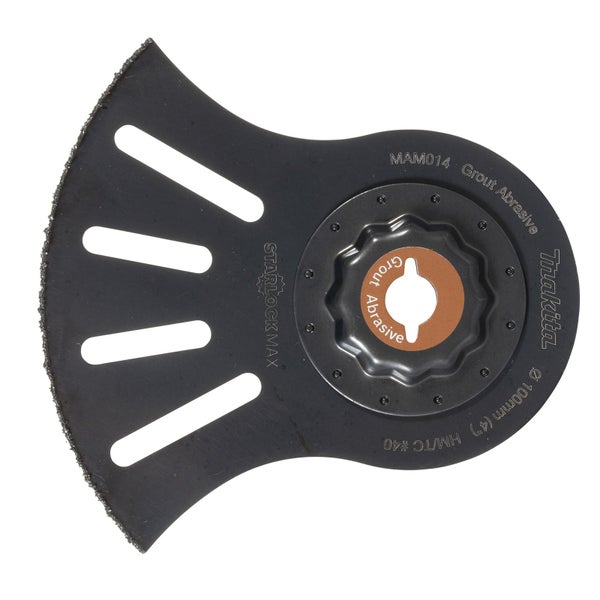 Makita MAM014 Fugenschneider Abrasiv mit Starlock Max Aufnahme und 100 Millimeter Durchmesser