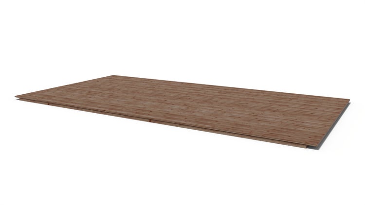Universalboden für Gartenhäuser - 18 mm - Paket 3m2 - Imprägniert