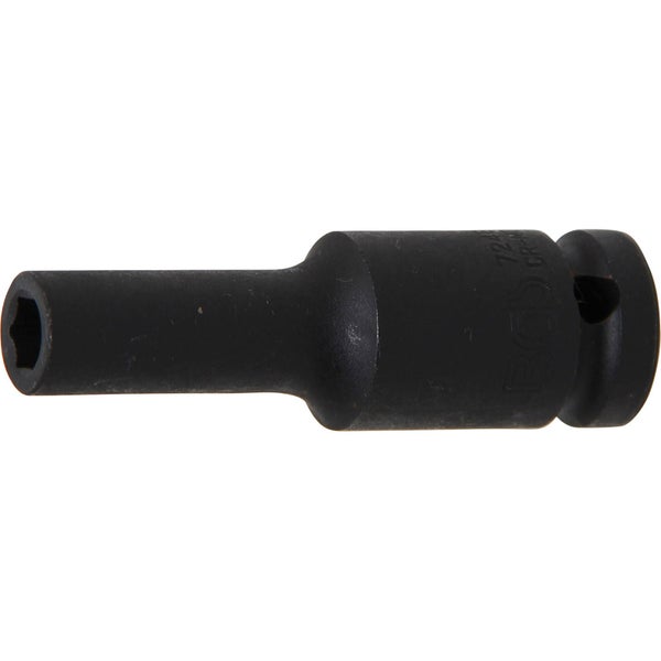BGS Kraft-Steckschlüssel-Einsatz Sechskant tief Antrieb Innenvierkant 12,5 mm (1/2) SW 8 mm - 7248