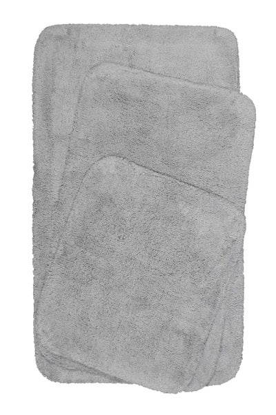 Badteppich Hellgrau Ole WECONhome Basics 55x65 cm