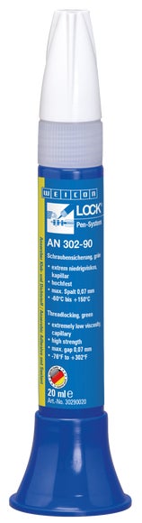 WEICONLOCK® AN 302-90 Schraubensicherung | hochfest, extrem niedrigviskos | 20 ml | grün