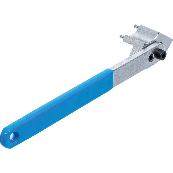 Spezialschlüssel mit blauem Griff