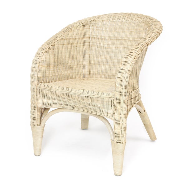Korbsessel aus Rattan