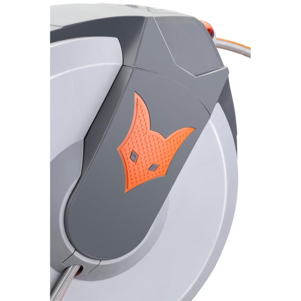 Gartenschlauchaufroller mit Logo