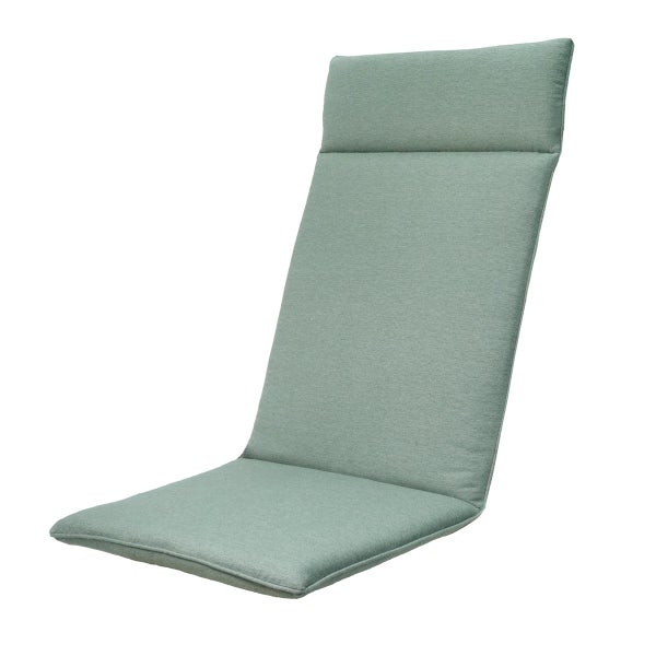 Hochlehnerauflage Naples khaki - Ca. 120x50 cm - 4er-Set