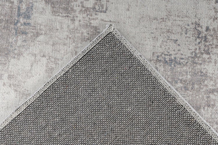 Flachflor Teppich Abimbola Beige Vintage 120 x 170 cm