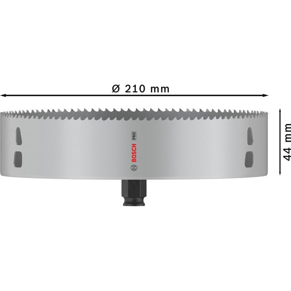 Bosch PRO Multi Material PC Plus Lochsäge 210 mm - 2608594422