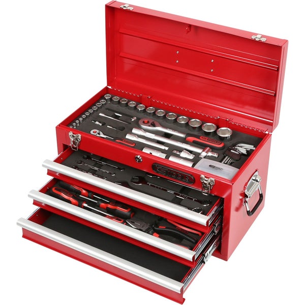 KS TOOLS 1/4+1/2 Werkzeug-Satz 100tlg. - 911.0100